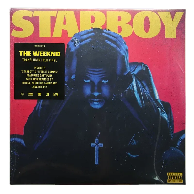 Genuine THE WEEKND STARBOY Red Glue 12-inch Turntable 2LP Vinyl Record for Turntables
Genuine THE WEEKND STARBOY Red Glue 12-inch Turntable 2LP Vinyl Record for Turntables