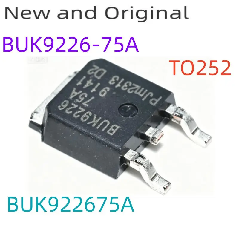 Buk9226-75A Buk922675A To252 75V 45A N-Channel Trenchmos Logic Level Fet
Buk9226-75A Buk922675A To252 75V 45A N-Channel Trenchmos Logic Level Fet
