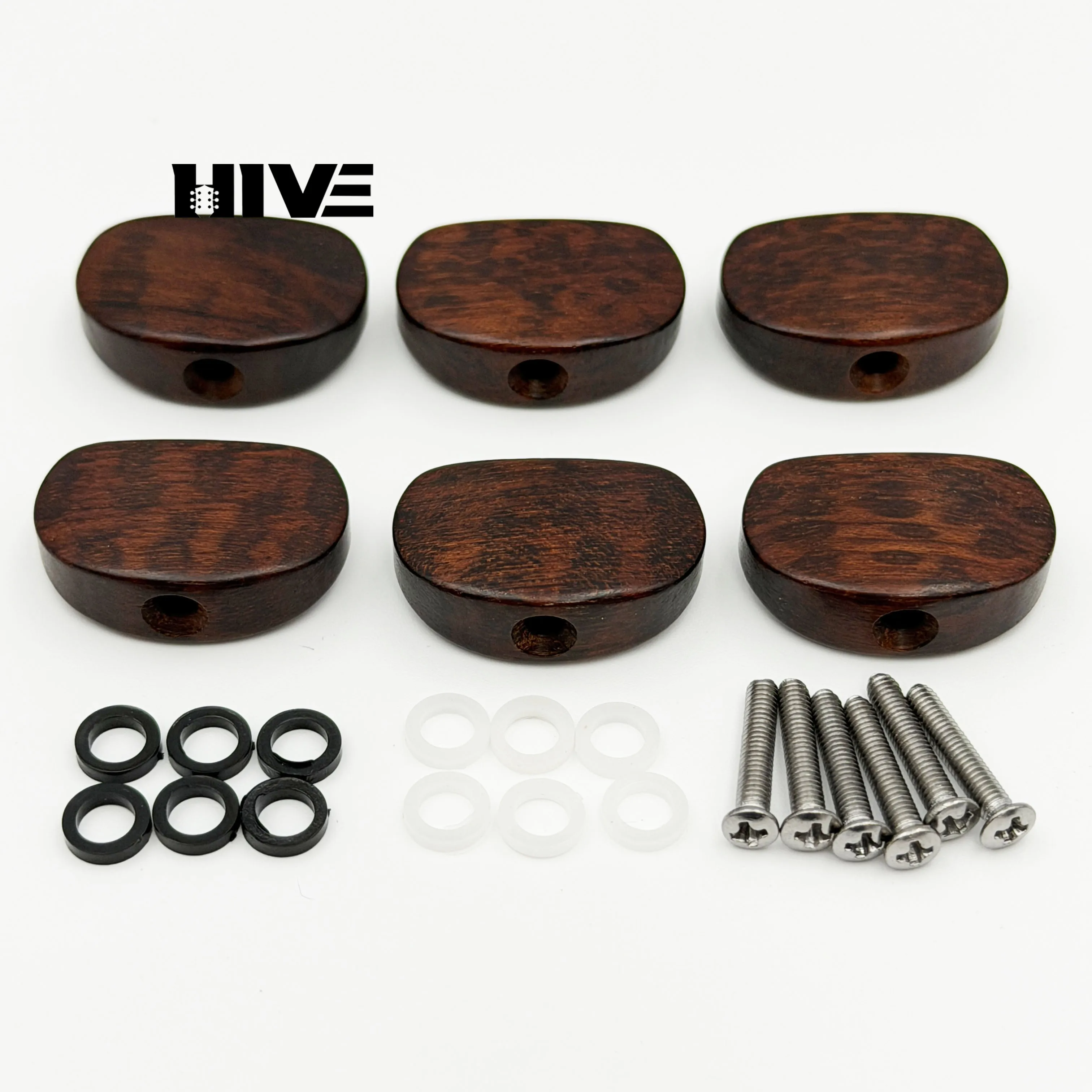 6pcs/set Top Grade Guitar Tuning Peg Handle Oval Snake-wood/Black Persimmon Wood High-Quality Guitar Knob Handle
6pcs/set Top Grade Guitar Tuning Peg Handle Oval Snake-wood/Black Persimmon Wood High-Quality Guitar Knob Handle