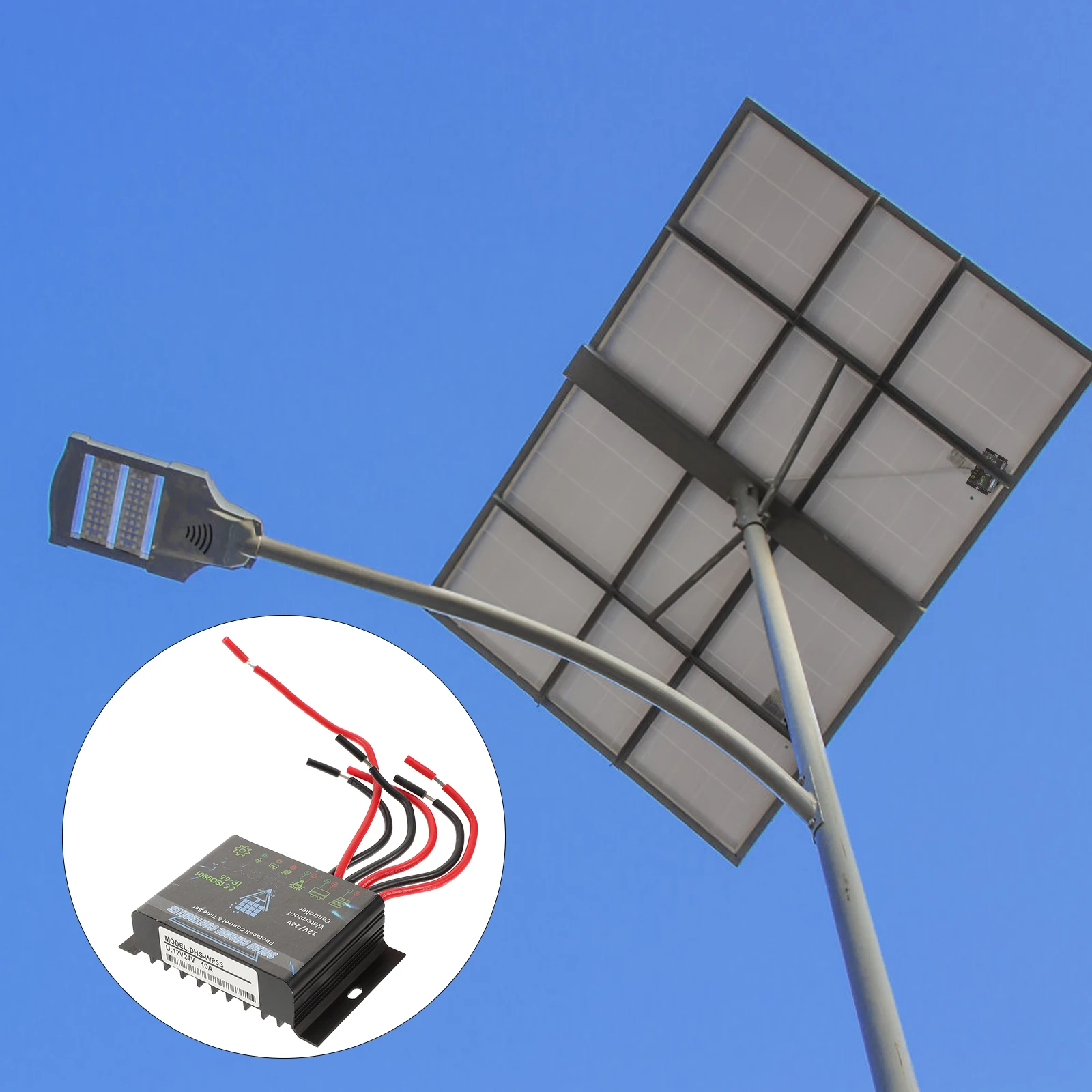 All Metal Solar Controller 12v IP65 Waterproof Charge Regulator Fast PWM Overload Protection Short Circuit Reverse
All Metal Solar Controller 12v IP65 Waterproof Charge Regulator Fast PWM Overload Protection Short Circuit Reverse