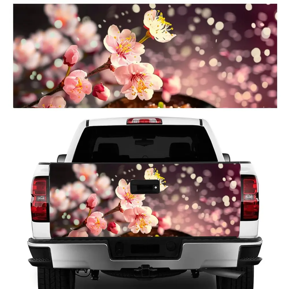 Blooming Pink Cherry Blossom Car Tail Trunk Protect Vinly Decal Auto Accessories DIY Hood Decoration Sticker for Off-road Pickup
Blooming Pink Cherry Blossom Car Tail Trunk Protect Vinly Decal Auto Accessories DIY Hood Decoration Sticker for Off-road Pickup