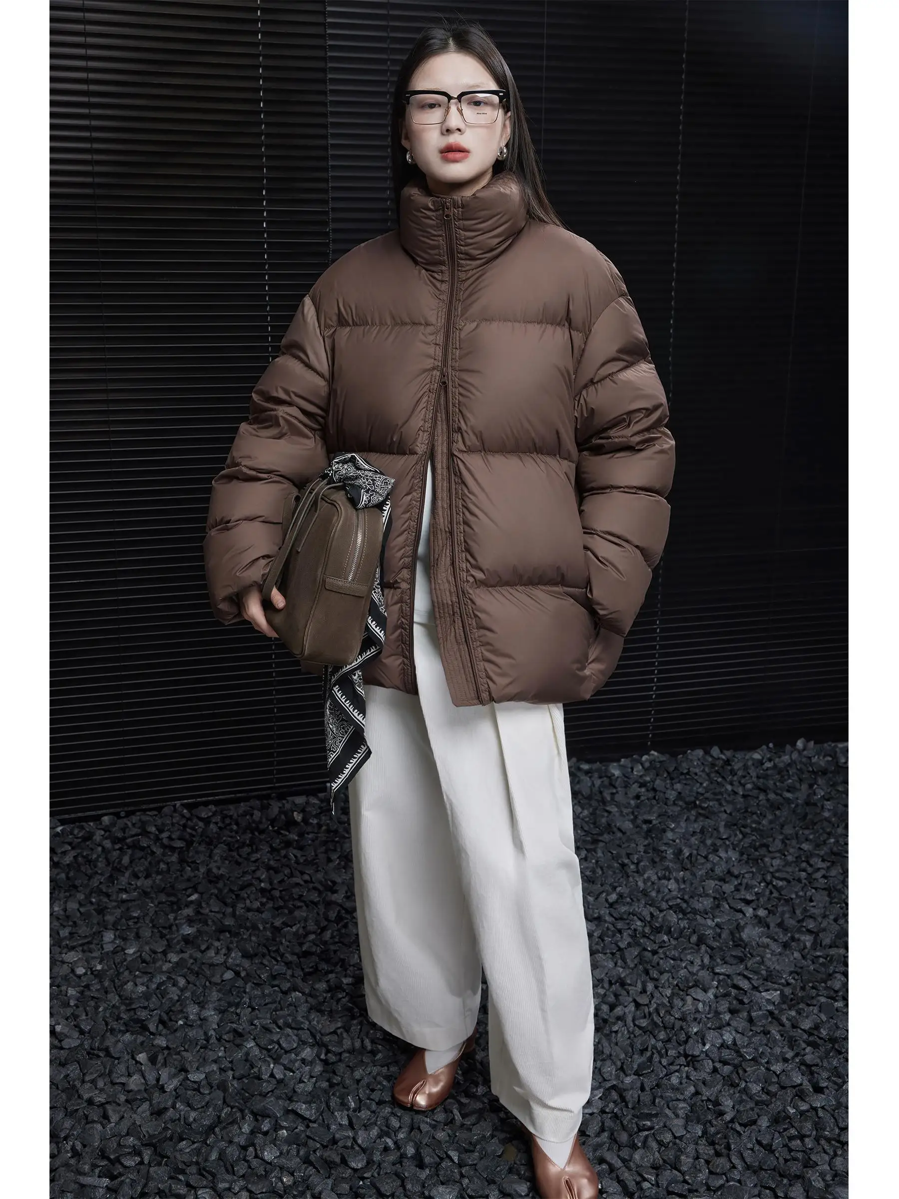 Cé Brown Women's down Jaet 2024 Winter New Lazy Sle High-End Unique Design Street Sle Long Sve Regular Length
Cé Brown Women's down Jaet 2024 Winter New Lazy Sle High-End Unique Design Street Sle Long Sve Regular Length