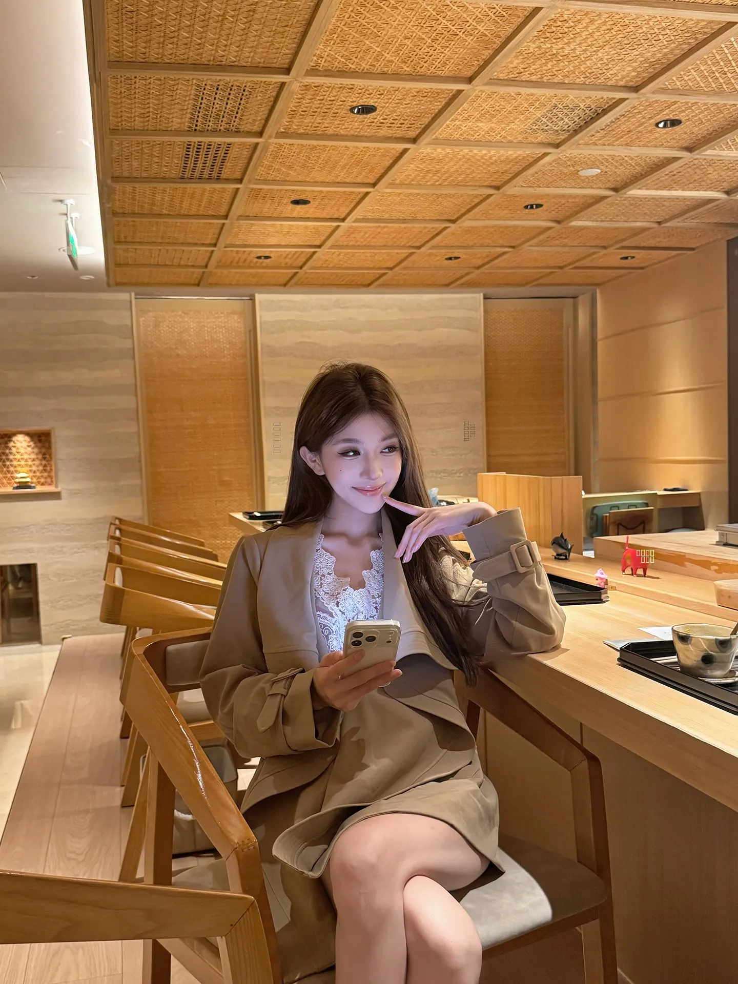 i ort Loose Women's Windbreaker Coat with Large Collar And Belt Korean Sle Commute Warm High Waist Design Polyester
i ort Loose Women's Windbreaker Coat with Large Collar And Belt Korean Sle Commute Warm High Waist Design Polyester