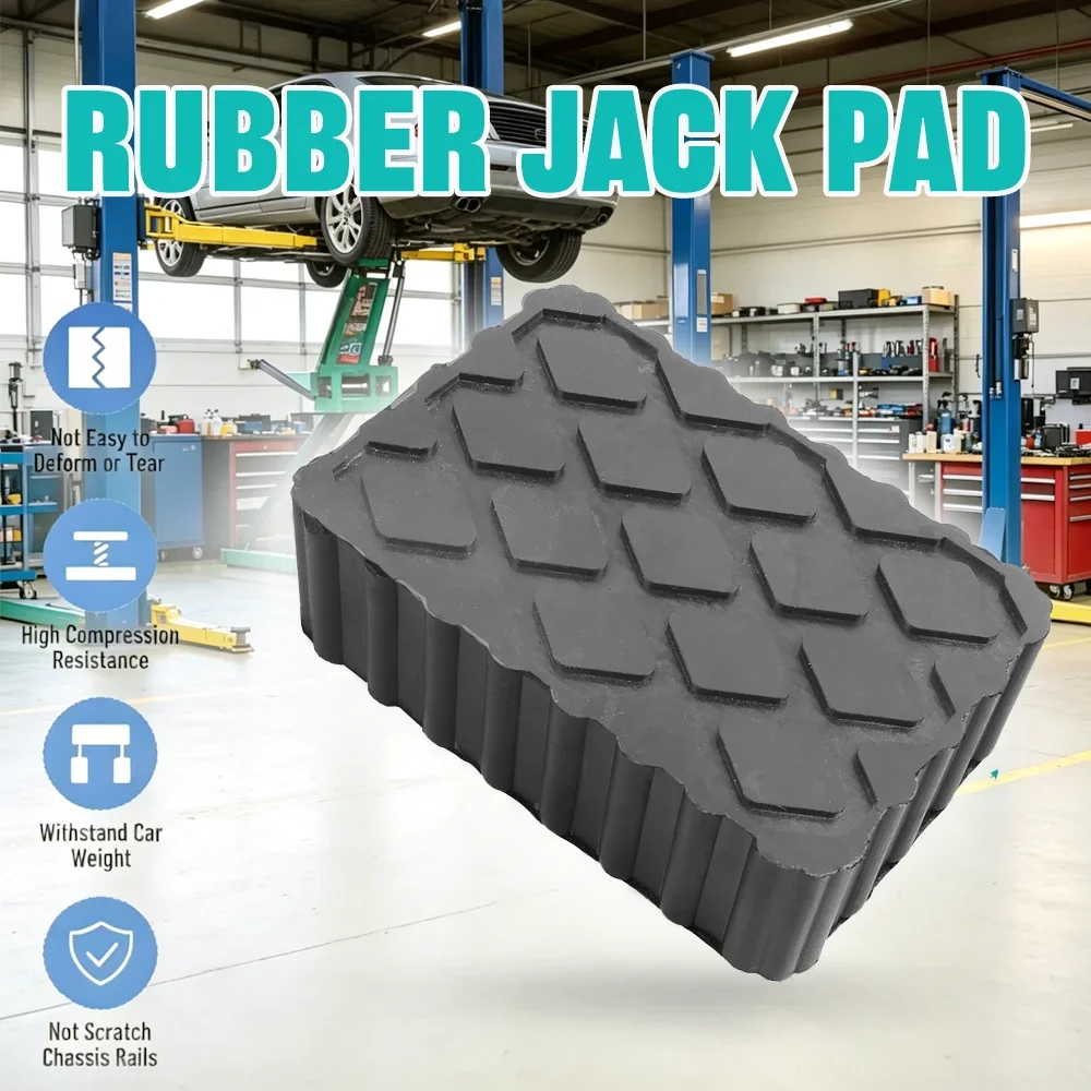 Car Lift Rubber Pad Blocks 2Pcs High Elasticity Protective Pad For Floor Jacks Leveling Rv Camper Trailer Stabilizer
Car Lift Rubber Pad Blocks 2Pcs High Elasticity Protective Pad For Floor Jacks Leveling Rv Camper Trailer Stabilizer