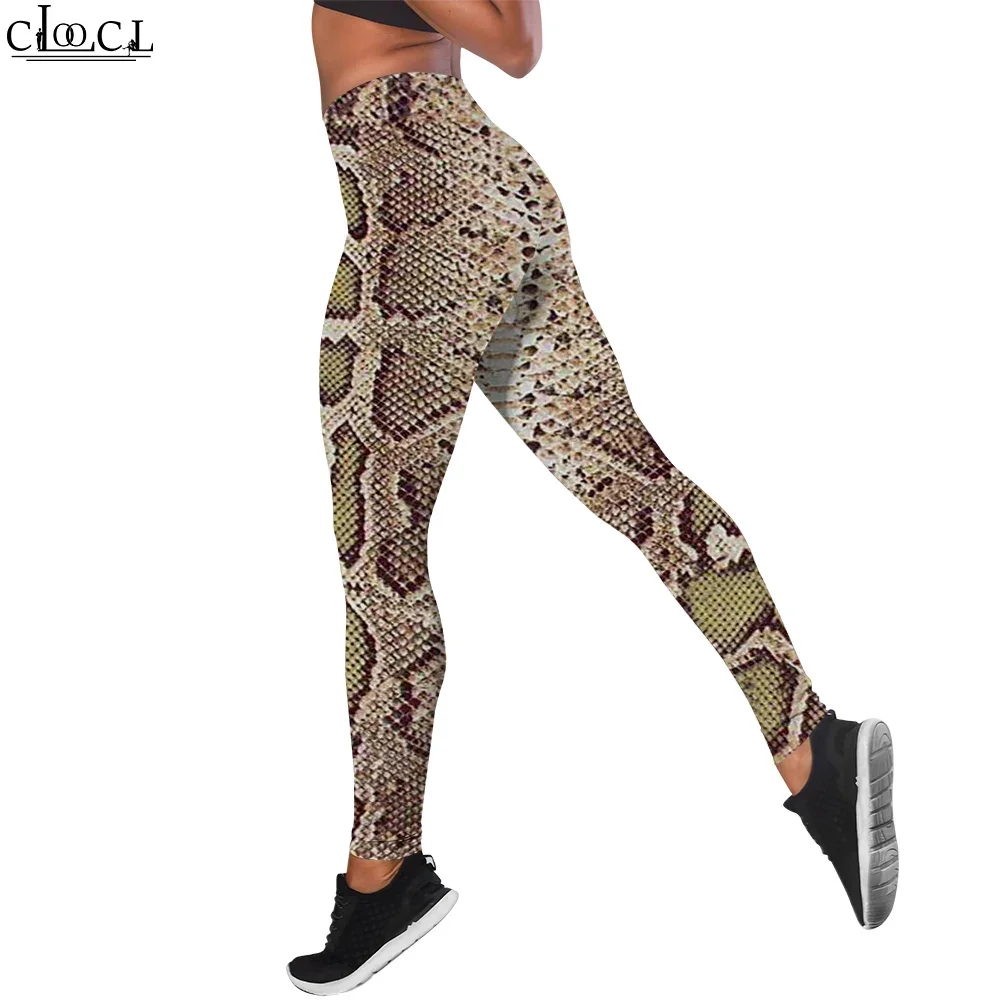 CLOOCL Sexy Fashion Snake Skin Printing Women Leggings 3D Printing Leggings Female Gym Training Yoga Pants Sports Trousers
CLOOCL Sexy Fashion Snake Skin Printing Women Leggings 3D Printing Leggings Female Gym Training Yoga Pants Sports Trousers