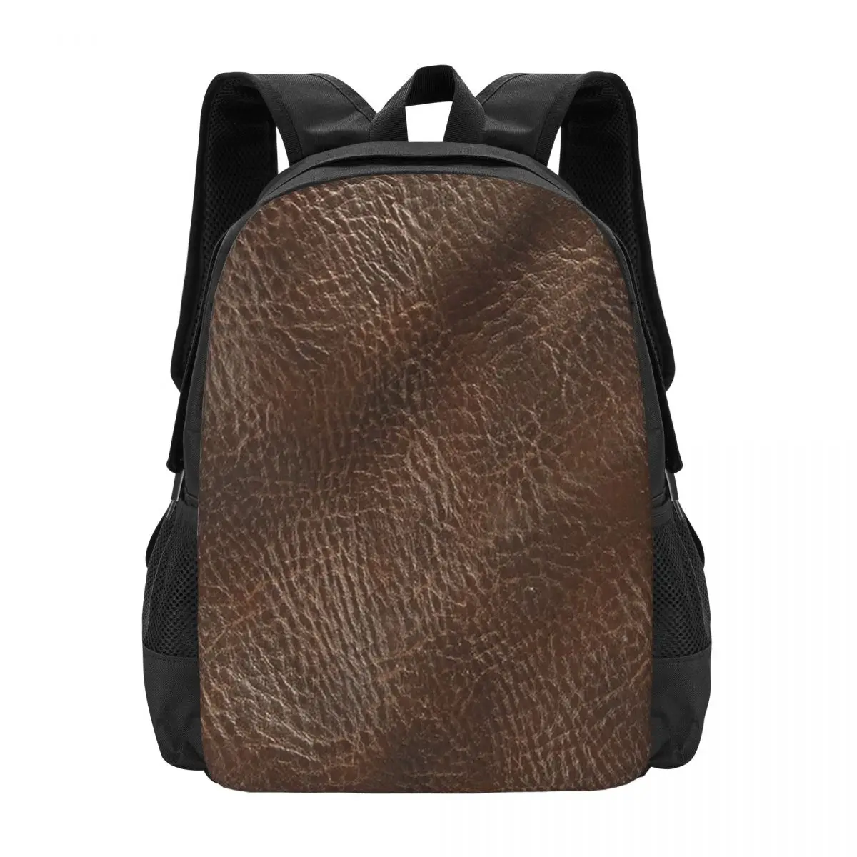 Dark Brown Leather Effect Material Backpack Hot Sale Daypack Large Capacity Kids BookBag School Bag Shoulder Bags for Men Women
Dark Brown Leather Effect Material Backpack Hot Sale Daypack Large Capacity Kids BookBag School Bag Shoulder Bags for Men Women