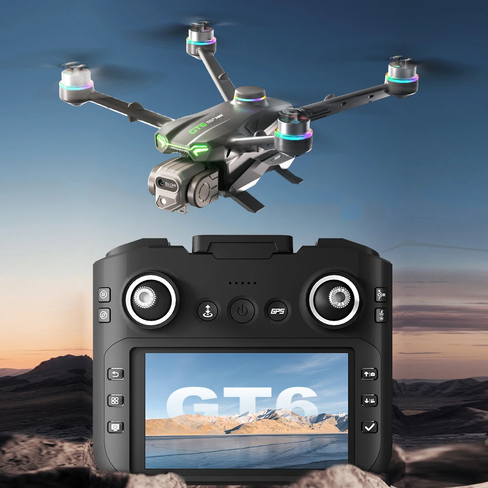 GTR6 Edward 5G optical flow GPS folding drone with WIFI transmission professional aerial camera medium-sized with servo gimbal
GTR6 Edward 5G optical flow GPS folding drone with WIFI transmission professional aerial camera medium-sized with servo gimbal