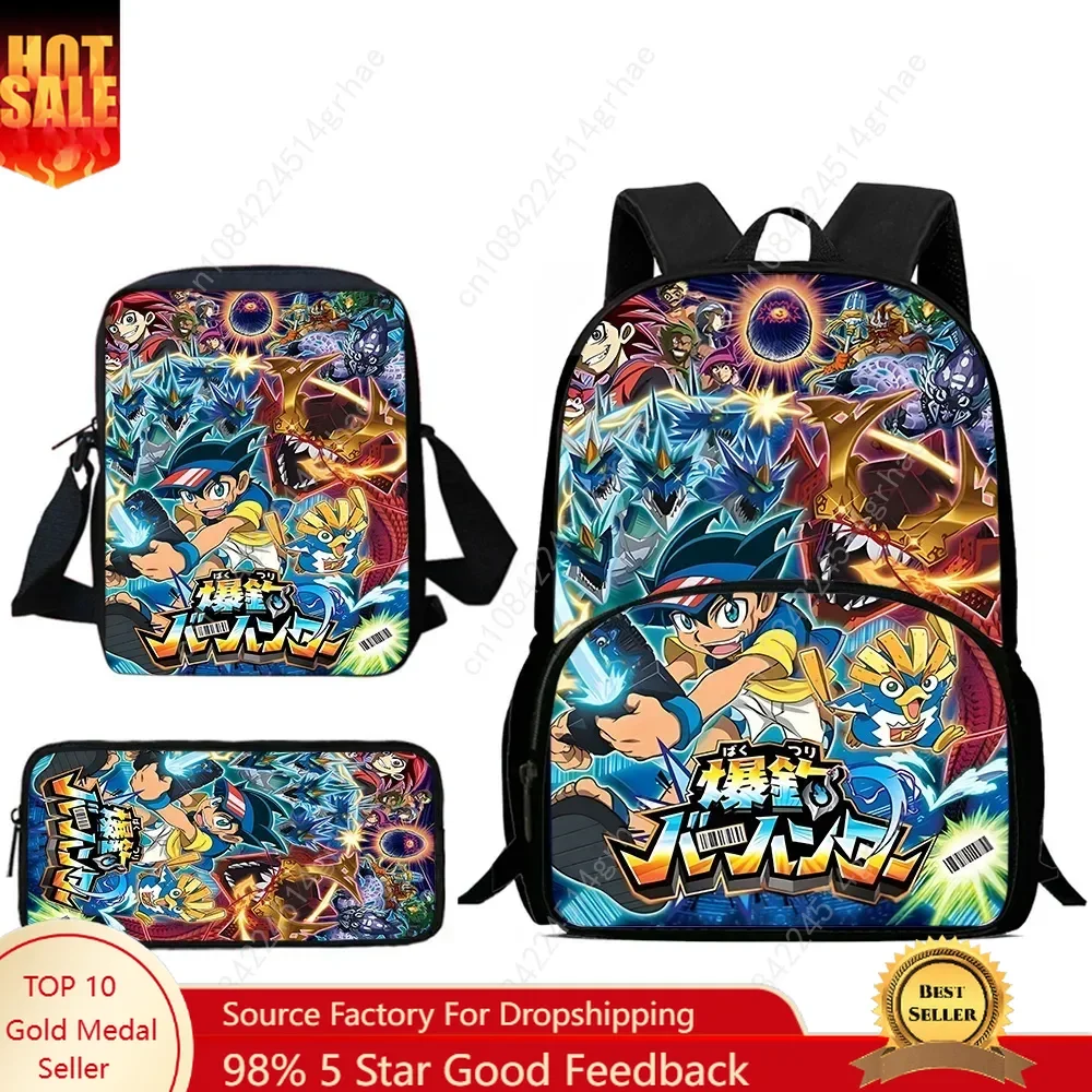 Child Backpacks Anime Beyblades Shoulder Bag Pencil Case Pupil Large Capacity School Bags for Boys Girls Best Gift
Child Backpacks Anime Beyblades Shoulder Bag Pencil Case Pupil Large Capacity School Bags for Boys Girls Best Gift