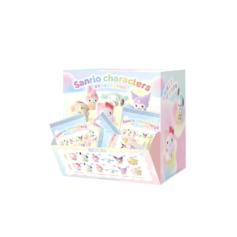 Moerch Sanrio Characters Blind Box Toys Flocked Series Anime Figure My Melody Hello Kitty Kuromi Doll Model Kids Gifts
Moerch Sanrio Characters Blind Box Toys Flocked Series Anime Figure My Melody Hello Kitty Kuromi Doll Model Kids Gifts