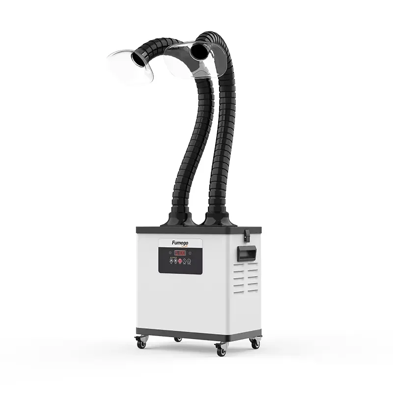Hot-selling High-efficiency Double Suction Head Fume Purifier for Factory Laser Soldering and Welding Smoke and Odor Removal
Hot-selling High-efficiency Double Suction Head Fume Purifier for Factory Laser Soldering and Welding Smoke and Odor Removal