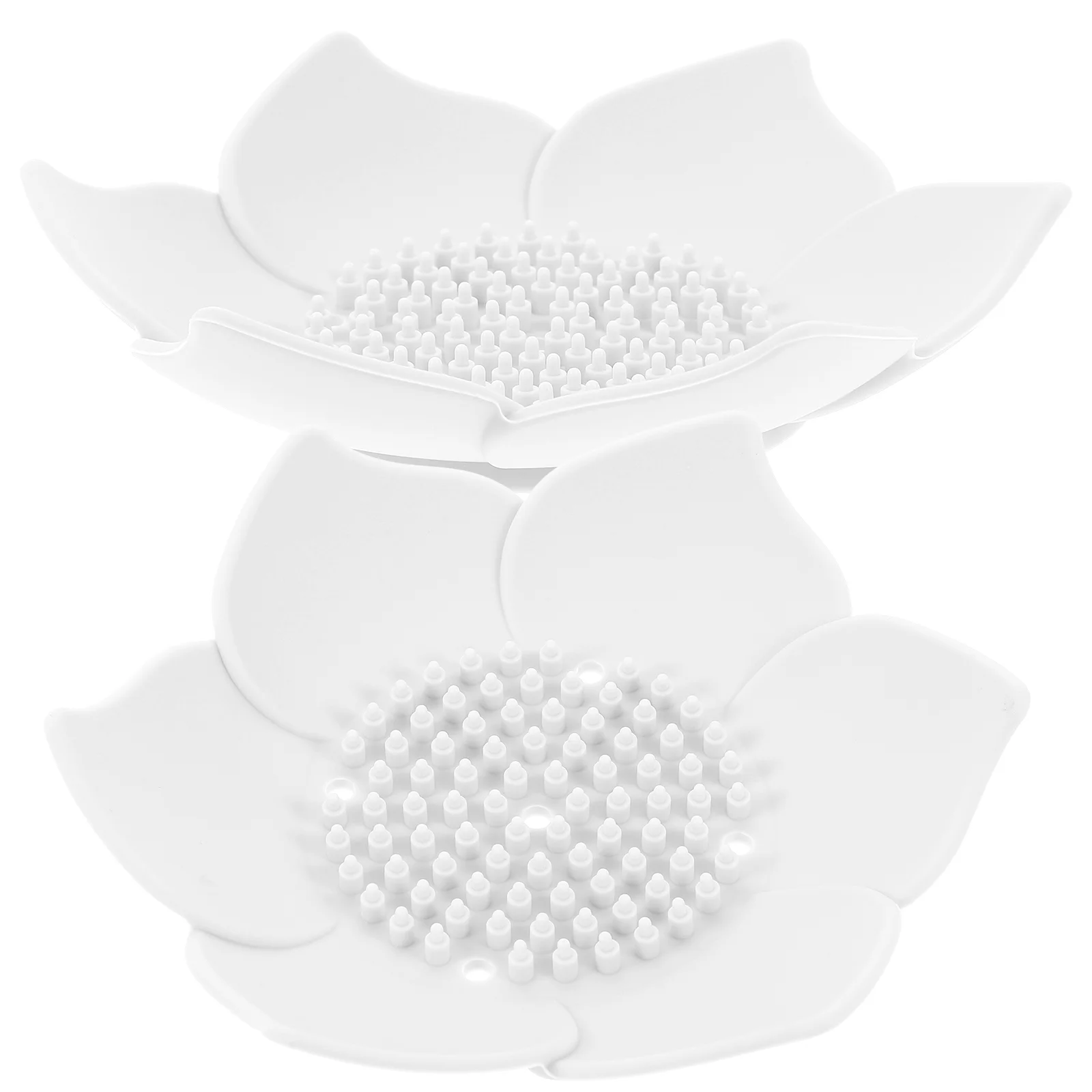 2 Pcs Sink Silicone Soap Dish Travel Exfoliating Bag Silica Gel Dispenser Tray Holder
2 Pcs Sink Silicone Soap Dish Travel Exfoliating Bag Silica Gel Dispenser Tray Holder