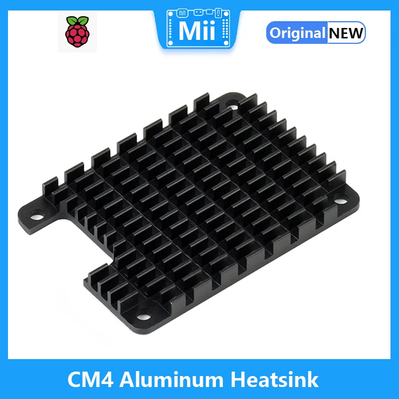 RPI CM4 Dedicated Aluminum Heatsink For Raspberry Pi Compute Module 4 CM4, Notched For Antenna
RPI CM4 Dedicated Aluminum Heatsink For Raspberry Pi Compute Module 4 CM4, Notched For Antenna