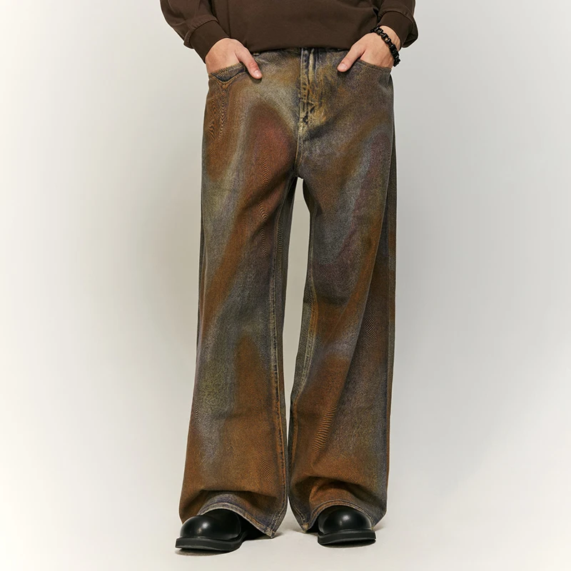 Y2K Street Retro High-End Jeans for Men and Women 2024 Autumn and Winter Fashion Brand Loose Cool Casual Fashionable Trousers
Y2K Street Retro High-End Jeans for Men and Women 2024 Autumn and Winter Fashion Brand Loose Cool Casual Fashionable Trousers