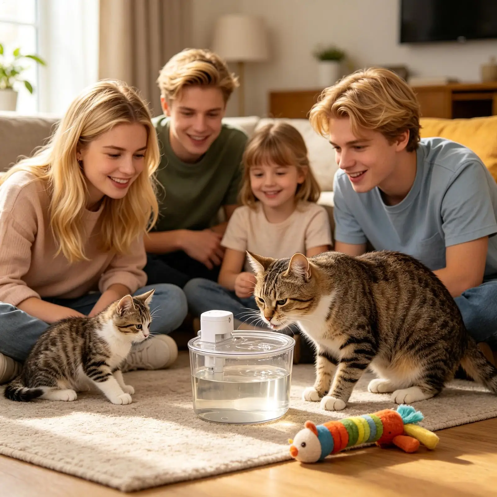 Cat Fountain 3L Sensor Rechargeable Quiet Waterer Water Fountain For Cats For Drinking Tabletop Desk Puppy Kitten Dog Animal
Cat Fountain 3L Sensor Rechargeable Quiet Waterer Water Fountain For Cats For Drinking Tabletop Desk Puppy Kitten Dog Animal