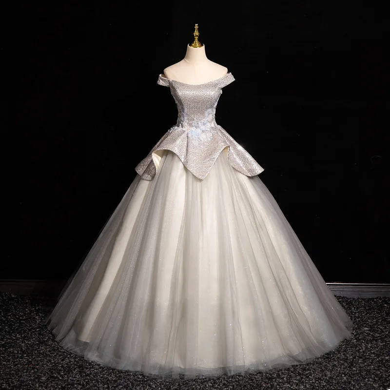 One Shoulder Performance Dress, Fluffy Dress, Slimming Princess Dress, Art Exam Annual Meeting Host, Evening Dress Female
One Shoulder Performance Dress, Fluffy Dress, Slimming Princess Dress, Art Exam Annual Meeting Host, Evening Dress Female