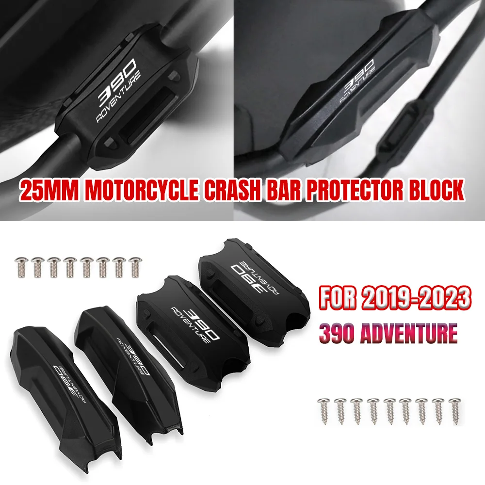 390ADVENTURE Motorcycle Bumper Engine Guard 25MM Protector Block Crash Bar Decorative For 390 ADVENTURE 2019 2020 2021 2022 2023
390ADVENTURE Motorcycle Bumper Engine Guard 25MM Protector Block Crash Bar Decorative For 390 ADVENTURE 2019 2020 2021 2022 2023