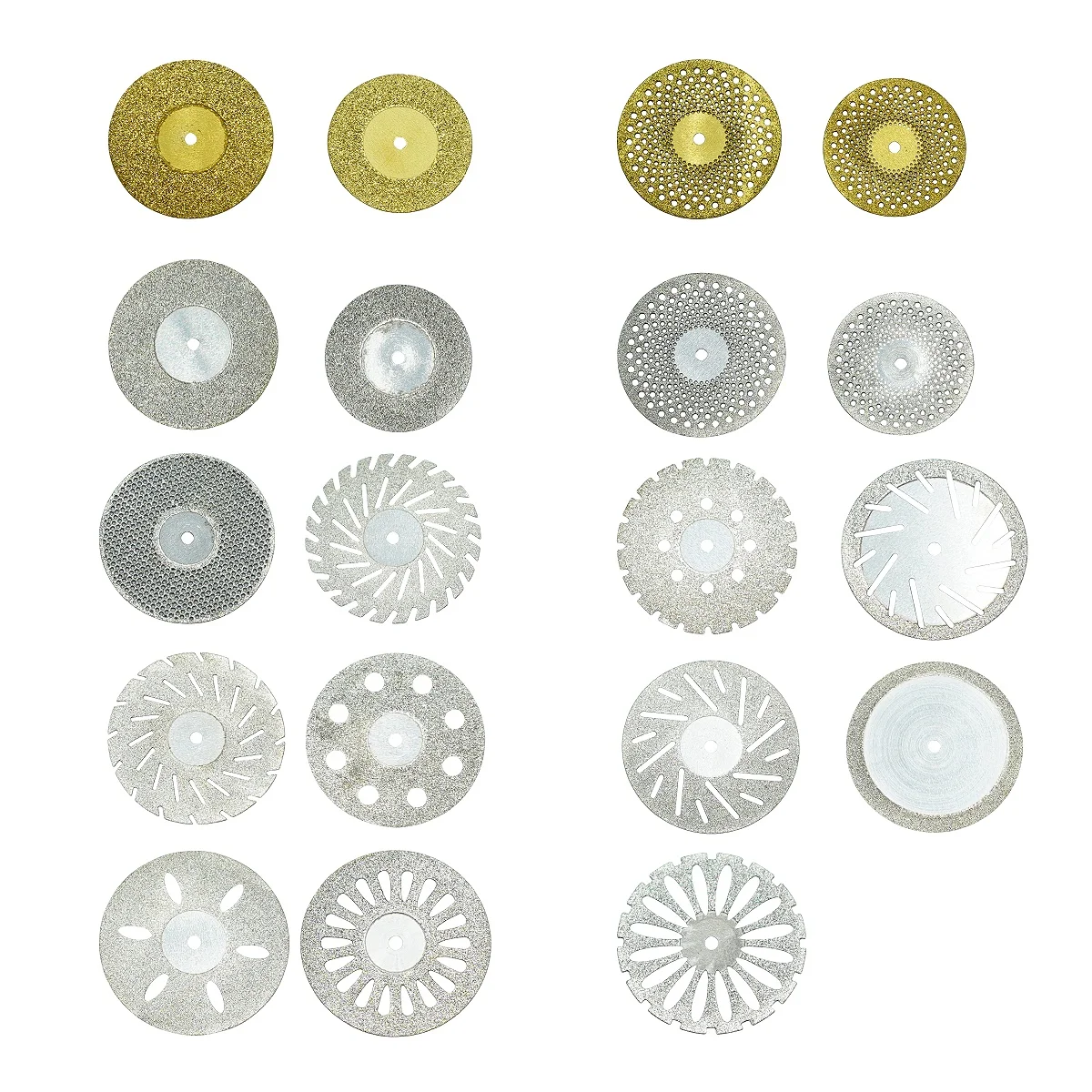 5pcs Dental Diamond Polishing Discs Double-Sided Sand Wheel Porcelain Cutting Dentist Lab Tools Silver Gold
5pcs Dental Diamond Polishing Discs Double-Sided Sand Wheel Porcelain Cutting Dentist Lab Tools Silver Gold
