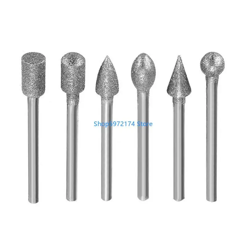 Y3NB 20Pcs 3mm Shank Diamond Burr Bit Cut Engraving Carving Rotary Drill Bits New
Y3NB 20Pcs 3mm Shank Diamond Burr Bit Cut Engraving Carving Rotary Drill Bits New