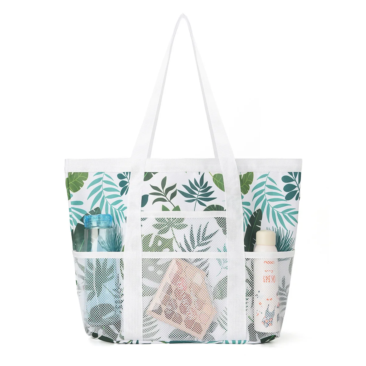Mesh Beach Totes Bag Multiple Pockets Foldable Lightweight Perfect for Pool Boat Camping and Vacation Essentials Large Capacity
Mesh Beach Totes Bag Multiple Pockets Foldable Lightweight Perfect for Pool Boat Camping and Vacation Essentials Large Capacity