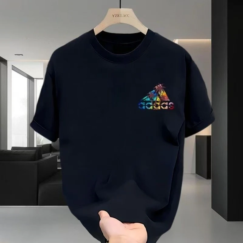 2025 New Trendy Brand New Cotton Short-sleeved T-shirt Men's and Women's Summer Heavy Round Neck Top High-end Versatile Casual
2025 New Trendy Brand New Cotton Short-sleeved T-shirt Men's and Women's Summer Heavy Round Neck Top High-end Versatile Casual