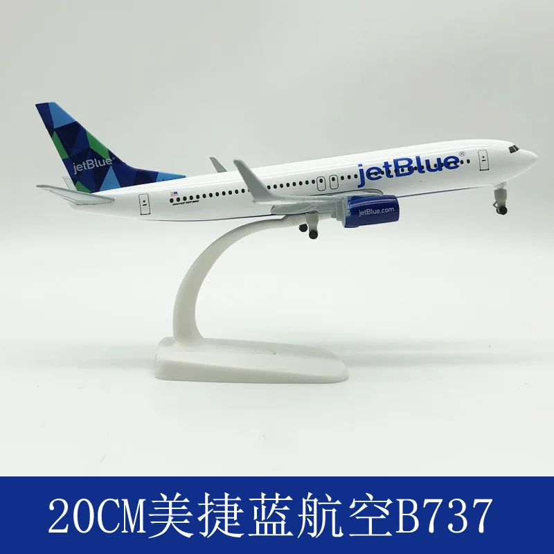 Литой под давлением 20 см 1/400 B737 Металл США Air JET BLUE JetBlue Самолет из сплава авиакомпании Модель самолета Комплект модели игрушки
Литой под давлением 20 см 1/400 B737 Металл США Air JET BLUE JetBlue Самолет из сплава авиакомпании Модель самолета Комплект модели игрушки