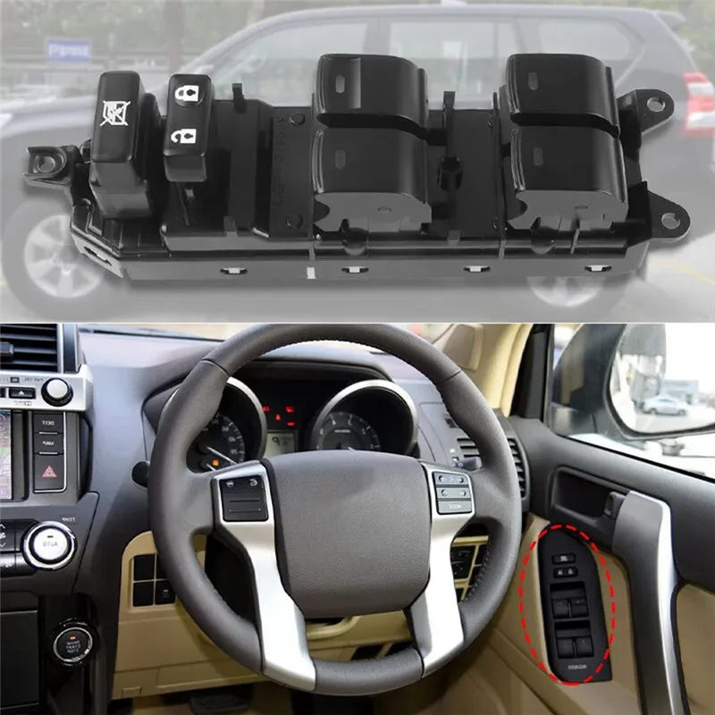 84040-33080 Window Switch Window Control Switch Power Window Switch For Toyota Camry Crown LAND CRUISER PRIUS Vellfire-A54R 
84040-33080 Window Switch Window Control Switch Power Window Switch For Toyota Camry Crown LAND CRUISER PRIUS Vellfire-A54R