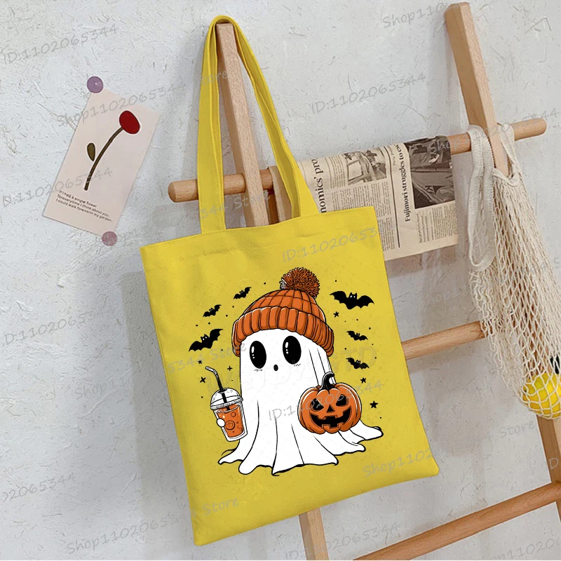 Boo Boo Crew женские сумки с мультяшным призрачным принтом, складные многоразовые сумки на плечо в стиле Харадзюку, жуткий сезон, сумки-тоут на Хэллоуин
Boo Boo Crew женские сумки с мультяшным призрачным принтом, складные многоразовые сумки на плечо в стиле Харадзюку, жуткий сезон, сумки-тоут на Хэллоуин