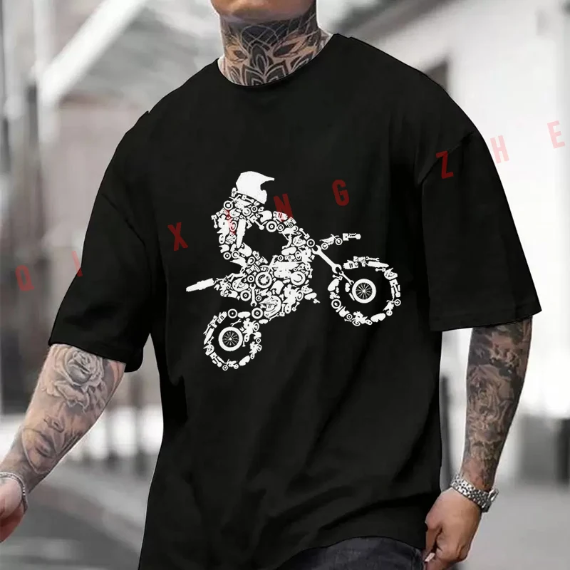 Motorcycle Enthusiast's Premium T-shirt Moto Summer Cotton Short Sleeved Tee Casual Breathable Unisex Tops
Motorcycle Enthusiast's Premium T-shirt Moto Summer Cotton Short Sleeved Tee Casual Breathable Unisex Tops