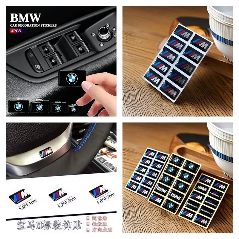 4pcs Random Lables For BMW M F31 F34 F32 E52 E53 E60 E90 E91 E92 E93 with LOGO Car Steering Wheel Sticker Hub Caps Center Decals
4pcs Random Lables For BMW M F31 F34 F32 E52 E53 E60 E90 E91 E92 E93 with LOGO Car Steering Wheel Sticker Hub Caps Center Decals