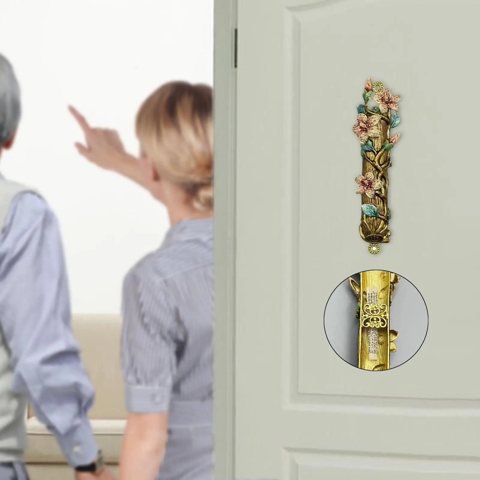 Door Mezuzah Messianic Home Decoration Modern Housewarming Gift Flower Metal
Door Mezuzah Messianic Home Decoration Modern Housewarming Gift Flower Metal