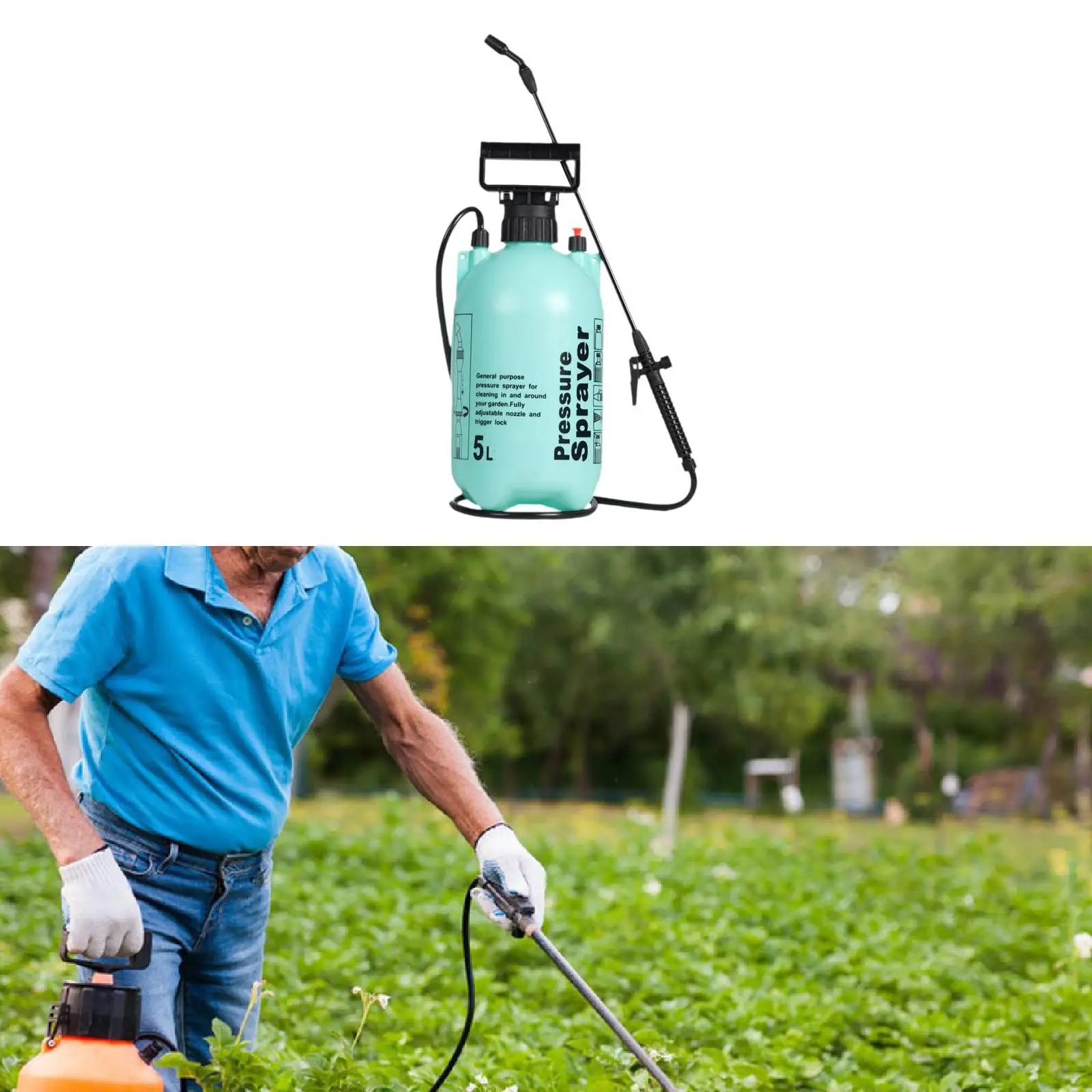 Бутылка с распылителем воды Mist Spray 5L Электрический насос с распылителем садовый горшок для полива газона
Бутылка с распылителем воды Mist Spray 5L Электрический насос с распылителем садовый горшок для полива газона