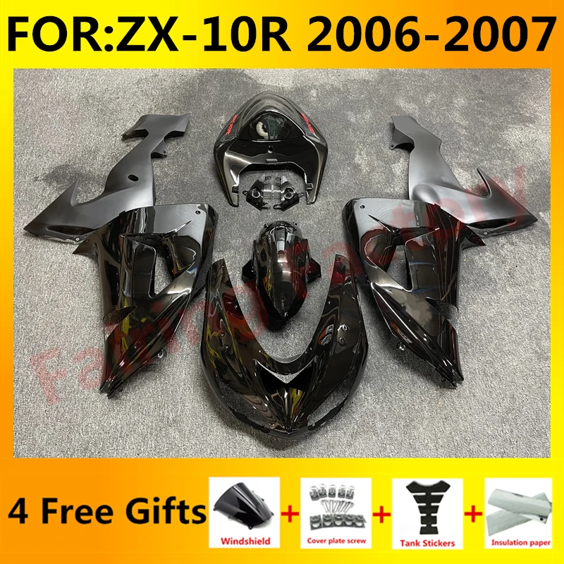 New ABS Whole Motorcycle Fairings Kit fit for Ninja ZX-10R ZX10R zx 10r 2006 2007 06 07 Bodywork full fairing kits set black
New ABS Whole Motorcycle Fairings Kit fit for Ninja ZX-10R ZX10R zx 10r 2006 2007 06 07 Bodywork full fairing kits set black