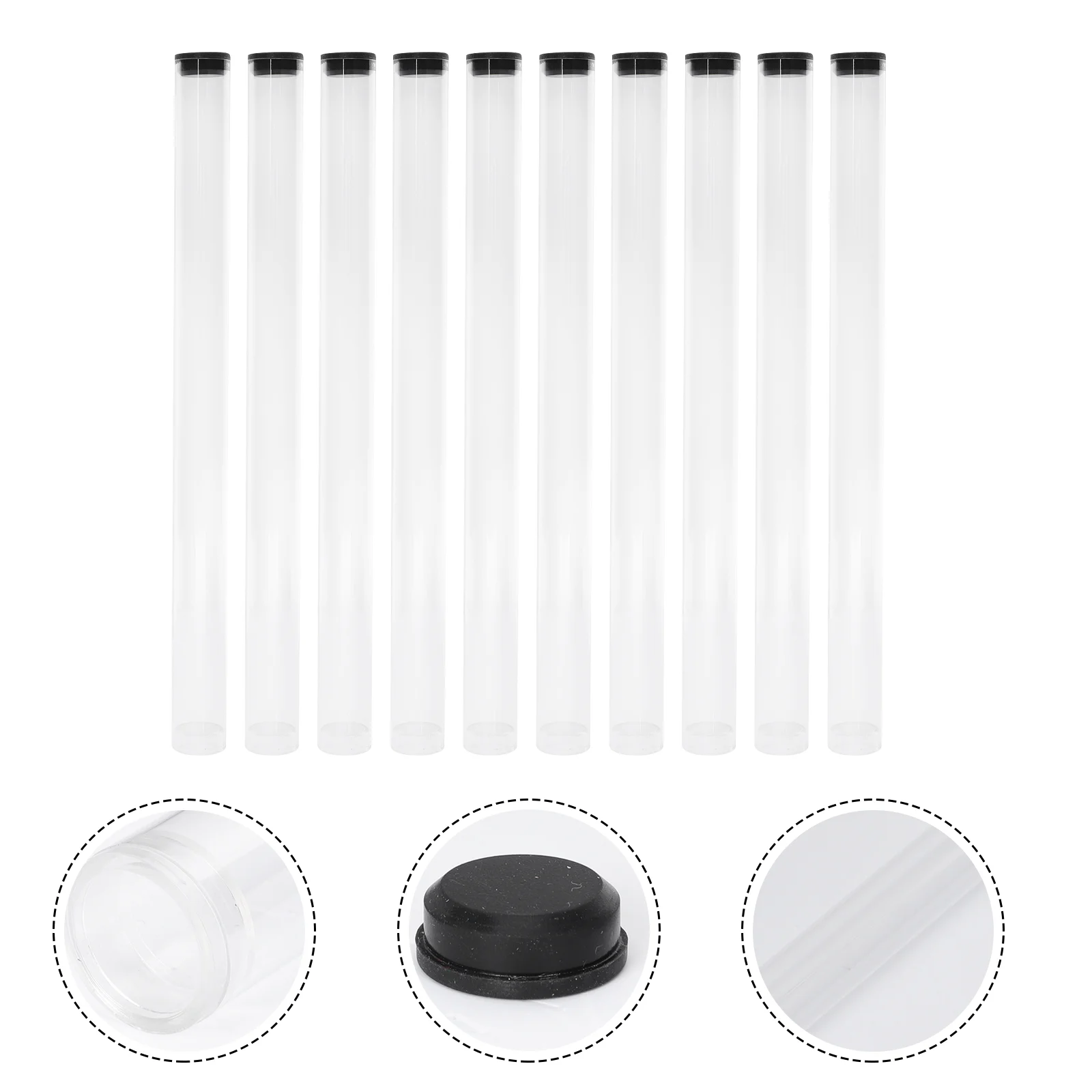 6 Pcs Acrylic Incense Tube Break-resistant Transparent Stick Box Cylinder Container Holder Portable Sticks
6 Pcs Acrylic Incense Tube Break-resistant Transparent Stick Box Cylinder Container Holder Portable Sticks