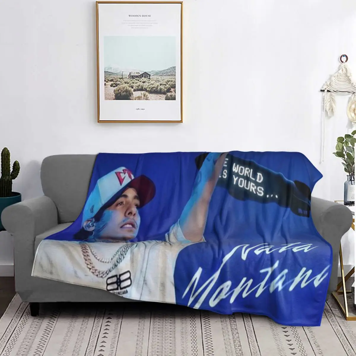N-Natanael Canos Blue Rapper Blanket Soft Warm Flannel Throw Blanket Plush for Bed Living room Picnic Travel Home Sofa
N-Natanael Canos Blue Rapper Blanket Soft Warm Flannel Throw Blanket Plush for Bed Living room Picnic Travel Home Sofa