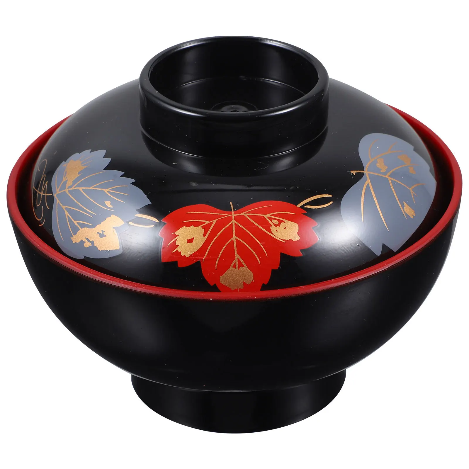 Double Color Maple Leaf Japanese Style Soup Bowl With Lid For Ramen Rice Noodle Food Storage Kitchen Rice Bowl Decorative
Double Color Maple Leaf Japanese Style Soup Bowl With Lid For Ramen Rice Noodle Food Storage Kitchen Rice Bowl Decorative