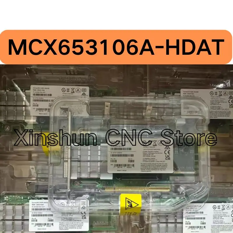 Quick delivery of brand new ConnectX-6 HDR 200GbE network card MCX653106A-HDAT
Quick delivery of brand new ConnectX-6 HDR 200GbE network card MCX653106A-HDAT