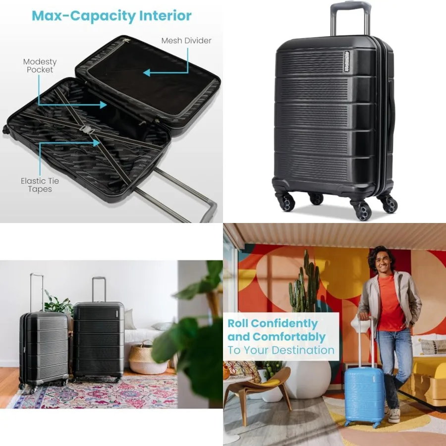 Stratum 2.0 Expandable Hardside Luggage with Spinner Wheels,,Carry-on
Stratum 2.0 Expandable Hardside Luggage with Spinner Wheels,,Carry-on