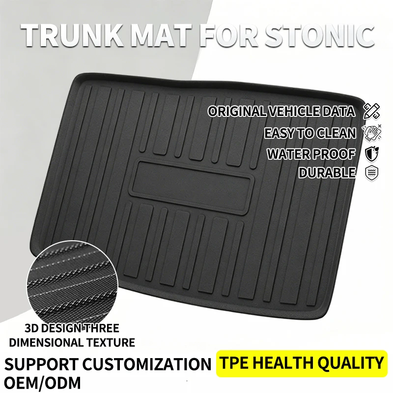 All Weather Waterproof Durable TPE Material Car Trunk Mat for Kia KX1 2018 to 2026
All Weather Waterproof Durable TPE Material Car Trunk Mat for Kia KX1 2018 to 2026