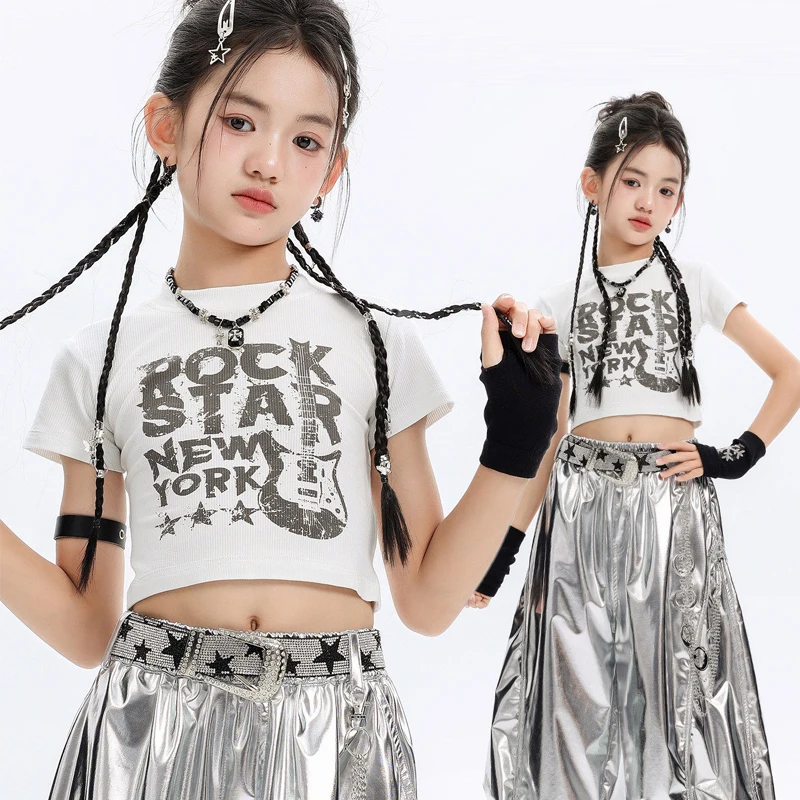 Children'S Jazz Dance Performance Suit Group Competition K-pop Outfits Kids Cool Hip Hop Clothing Stage Street Wear XS11453
Children'S Jazz Dance Performance Suit Group Competition K-pop Outfits Kids Cool Hip Hop Clothing Stage Street Wear XS11453