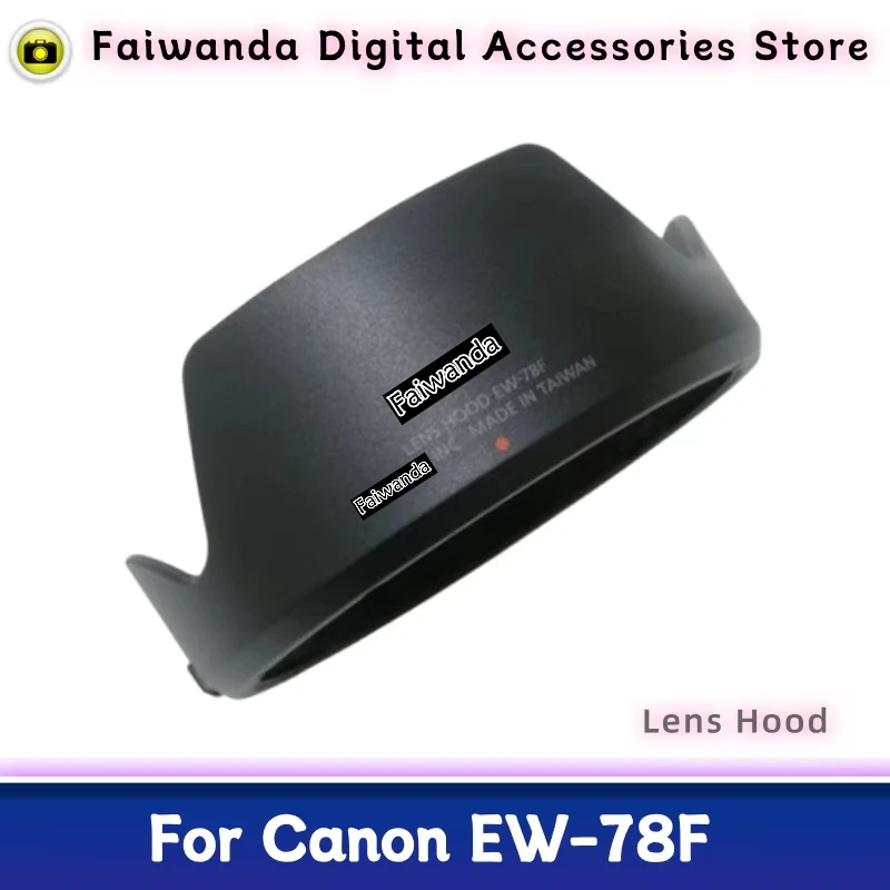 New Original Genuine Front Lens Hood EW-78F For Canon RF 24-240mm F4-6.3 IS USM Camera Lens 72mm
New Original Genuine Front Lens Hood EW-78F For Canon RF 24-240mm F4-6.3 IS USM Camera Lens 72mm