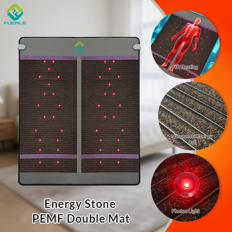 Fuerle Energy Stone PEMF Double Mat Nanometer Energy Ball Heating PEMF Mat With Red Light
Fuerle Energy Stone PEMF Double Mat Nanometer Energy Ball Heating PEMF Mat With Red Light