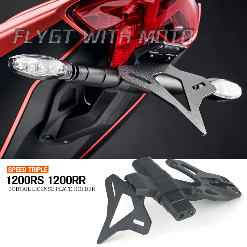 For Speed Triple 1200RS 1200RR 1200 RS RR 2021-2024 Motorcycle Rear Short Tail Stock Tidy License Plate Holder Tailstock Bracket
For Speed Triple 1200RS 1200RR 1200 RS RR 2021-2024 Motorcycle Rear Short Tail Stock Tidy License Plate Holder Tailstock Bracket