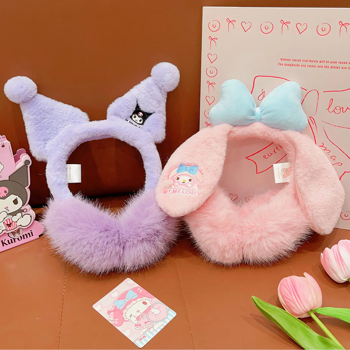 Sanrio Cute Cartoon Earmuffs Suitable for Boys and Girls for Winter Warmth Plush Foldable Ear Covers Warm and Foldable Ear Muffs
Sanrio Cute Cartoon Earmuffs Suitable for Boys and Girls for Winter Warmth Plush Foldable Ear Covers Warm and Foldable Ear Muffs