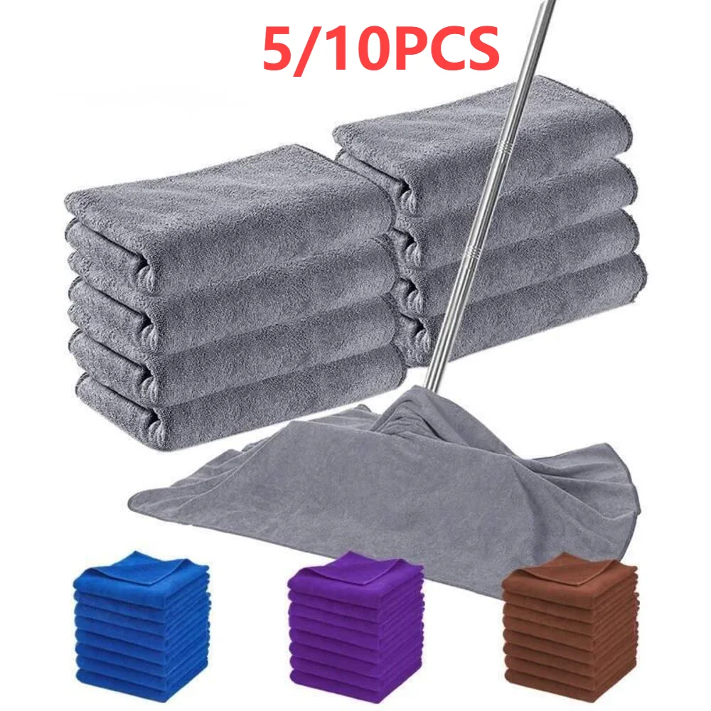 5/10PCS Large Microfiber Cleaning Cloths High Absorbency Reusable Towels For Kitchen Floors Windows Cars Furniture Lint Free
5/10PCS Large Microfiber Cleaning Cloths High Absorbency Reusable Towels For Kitchen Floors Windows Cars Furniture Lint Free