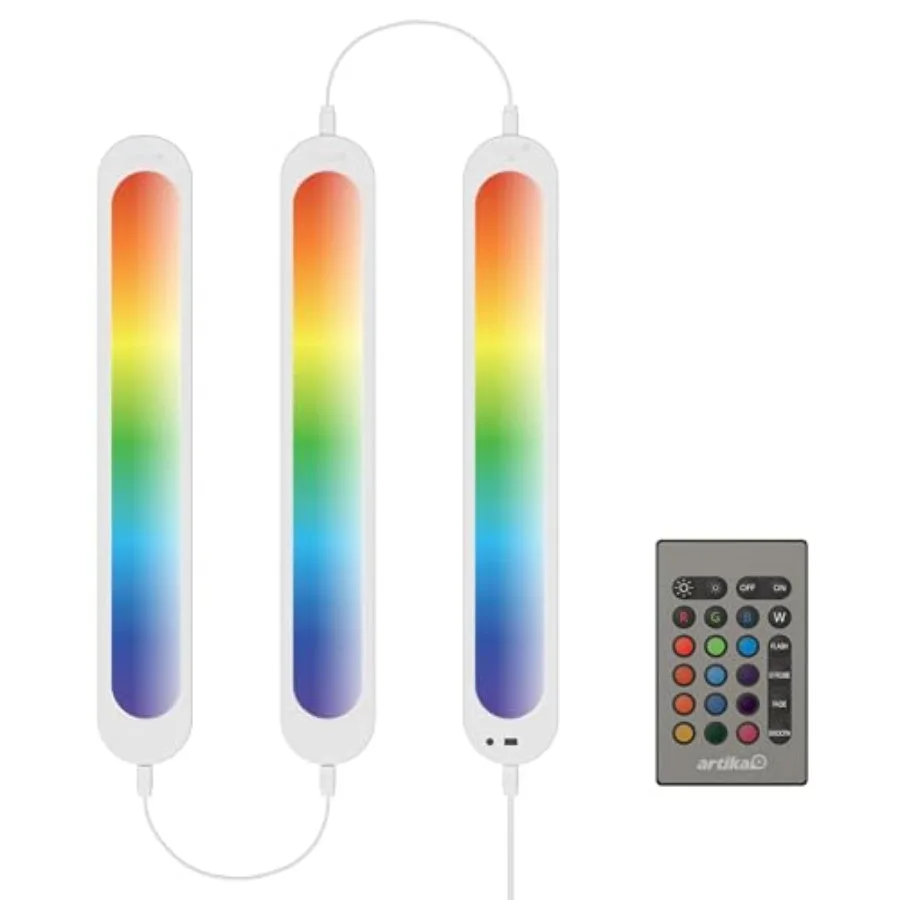 LED Under Cabinet Lighting Kit, 3 Ultra-Thin Panels with Motion Sensor, Remote Control, Adjustable Brightness and Color Tempera
LED Under Cabinet Lighting Kit, 3 Ultra-Thin Panels with Motion Sensor, Remote Control, Adjustable Brightness and Color Tempera