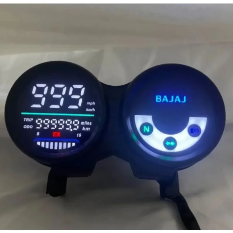 Digital Meter Panel for BAJAJ BOXER CT100 CT110 Speedometer Tachometer Assembly,1pcs
Digital Meter Panel for BAJAJ BOXER CT100 CT110 Speedometer Tachometer Assembly,1pcs