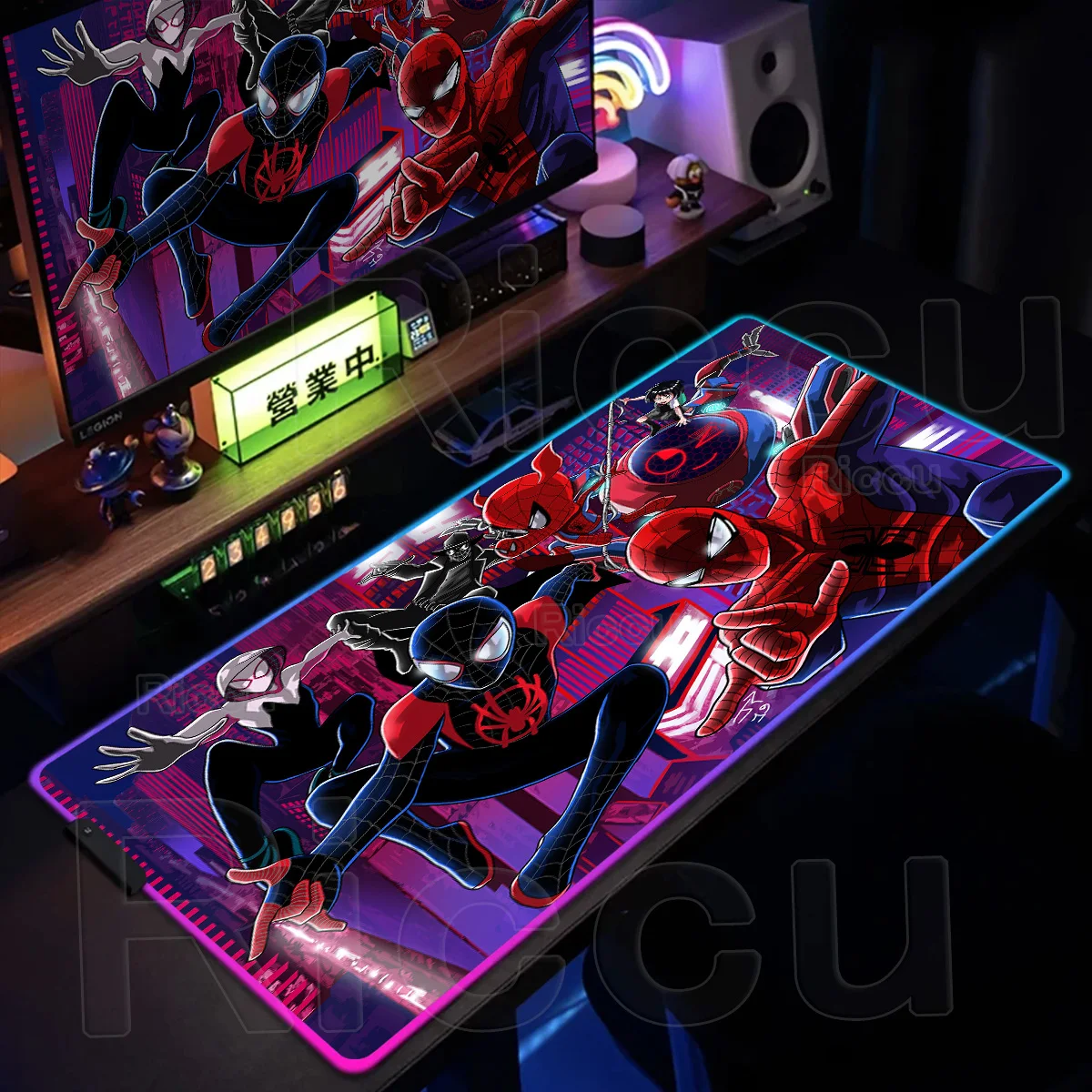 RGB S-Spider-Man Mouse Pad LED Glowing Mat Large Backlight Gaming Computer Keyboard Expansion Pad Cool Laptop Office Home Setup
RGB S-Spider-Man Mouse Pad LED Glowing Mat Large Backlight Gaming Computer Keyboard Expansion Pad Cool Laptop Office Home Setup