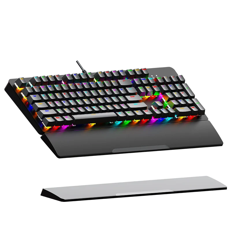 SOREX 104-клавишная механическая клавиатура с раскладкой AK104, полноклавишная цветная механическая клавиатура с подсветкой, компьютер, офис, ноутбук, обычно используется
SOREX 104-клавишная механическая клавиатура с раскладкой AK104, полноклавишная цветная механическая клавиатура с подсветкой, компьютер, офис, ноутбук, обычно используется