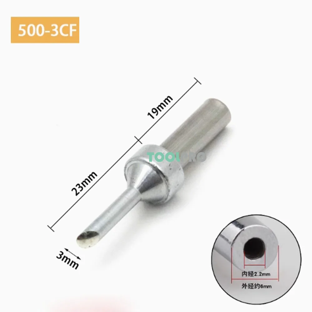 205H High-frequency Soldering Iron Tip 150W Solder Iron 500-3CF 5CF Welding Tip 500 Series Soldering Iron Tip
205H High-frequency Soldering Iron Tip 150W Solder Iron 500-3CF 5CF Welding Tip 500 Series Soldering Iron Tip