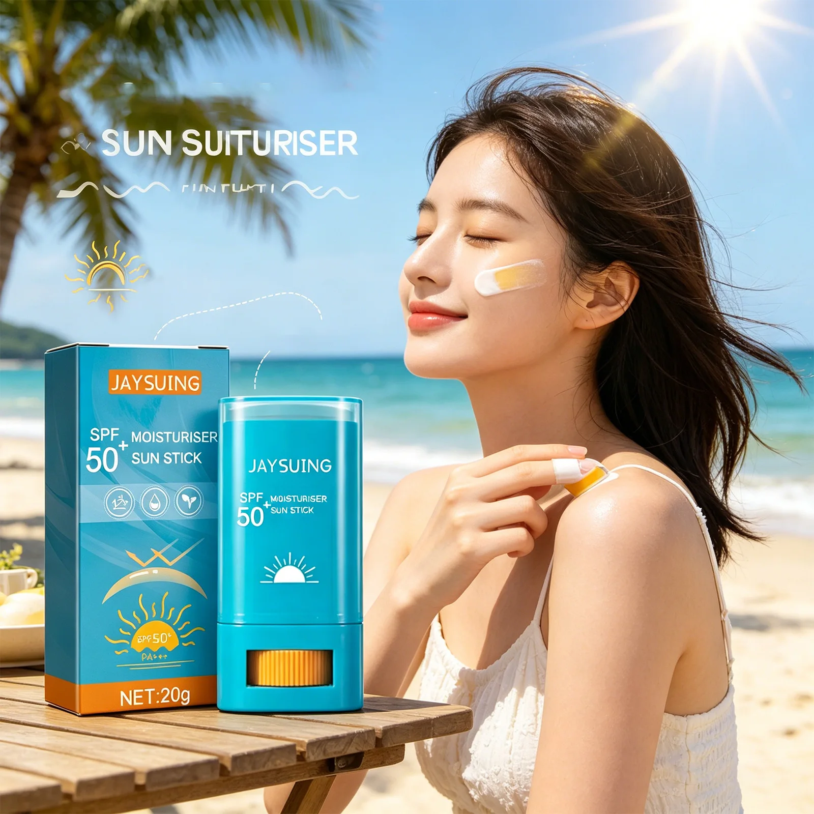 1/2/3/4Pcs Moisturizing Sun Stick Hydrating Face Stick Non Greasy Water Resistant Daily Skin Care Portable Smooth Soft Skin 20g
1/2/3/4Pcs Moisturizing Sun Stick Hydrating Face Stick Non Greasy Water Resistant Daily Skin Care Portable Smooth Soft Skin 20g